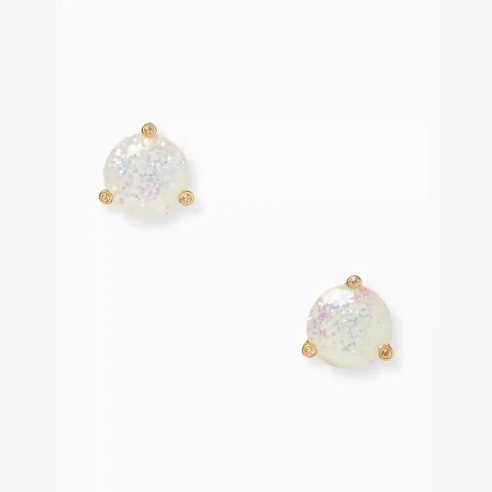 Kate Spade Rise And Shine Glitter Studs - Opal Glitter